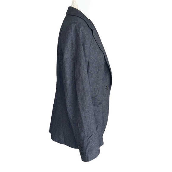 Zara Black & White Tiny Check Single Button Blazer - XL - Picture 4 of 12